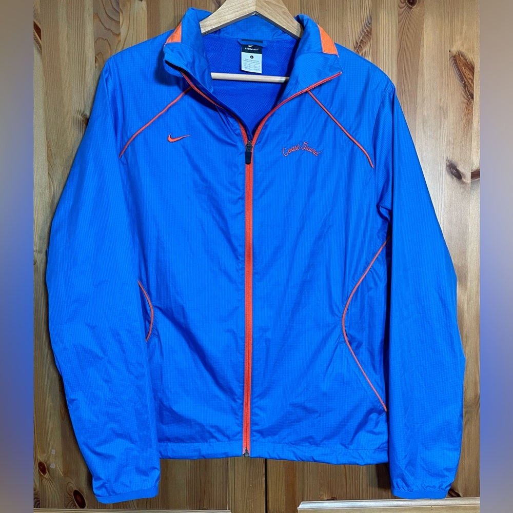 Nike Women’s Storm Fit Run Blitz Coast Guard Windbreaker Jacket Large